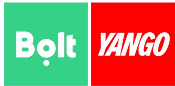 bolt and yango